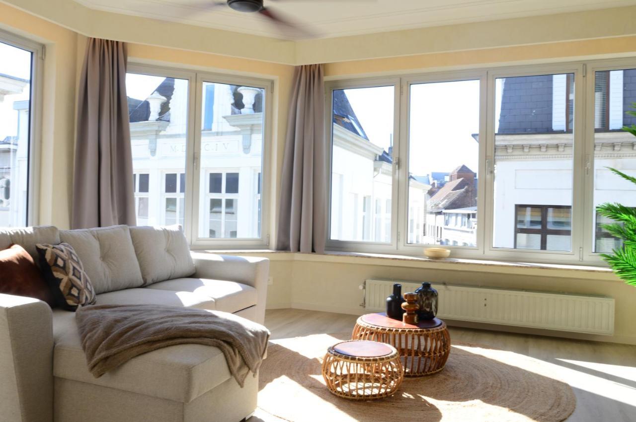 Downtown 2Bdr Apartment Antwerpen Bagian luar foto